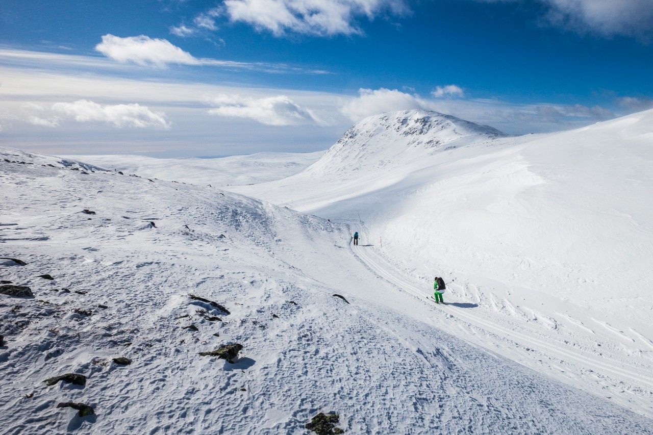Turskidåkning i Lofsdalen