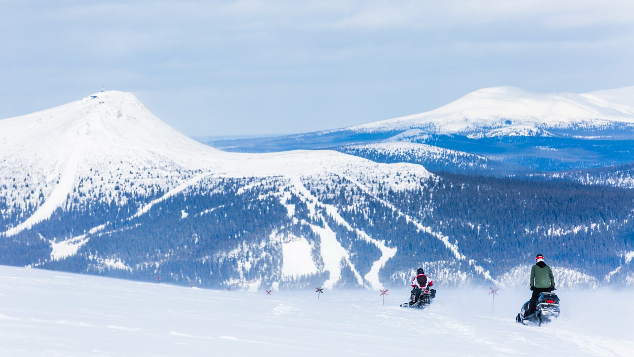 Skoter i Lofsdalen